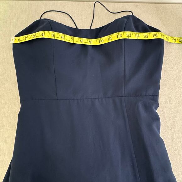 Jenny Yoo Kiara Dress‎ Navy Blue - Picture 10 of 12